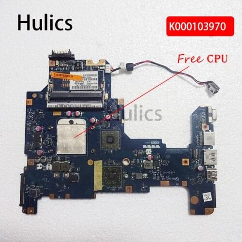 Hulics Original K000103970 motherboard for Toshiba Satellite L670D L675D NALAE U01 LA-6053P main board