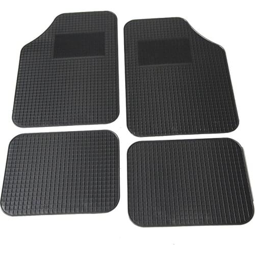 New Car Mats 4-piece PVC Waterproof Universal Mats, Durable Non-slip Mats for All Seasons, Factory Wholesale