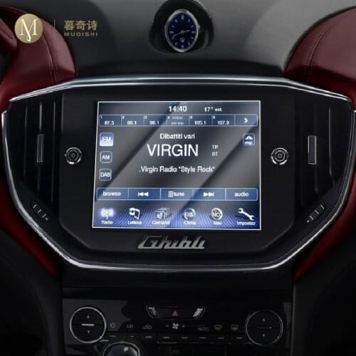 For Maserati Ghibli 2014-2016 Car GPS navigation film LCD screen Tempered glass protective film Anti-scratch Film Interior Refit