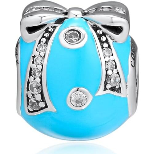 Fits for Pandora Charms Bracelets Necklaces 100% 925 Sterling Silver Jewelry Bright Ornament Beads Free Shipping