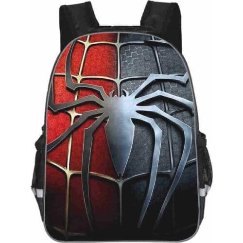 Disney Casual Children School Bags Mochila Infantil Super Hero SpiderMan School Backpacks Primary Students Boys Book Bag