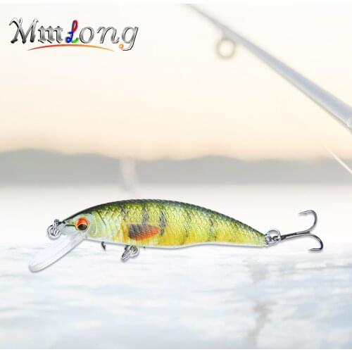 Mmlong 7.8cm pike fishing lures artificial bait SAH12B 6.9g floating swimbait fishhook fishing wobbler minnow tackle pesca