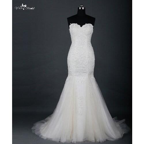 RSW878 Hochzeitskleid 2016 Sweetheart Tulle Lace Mermaid Wedding Dress