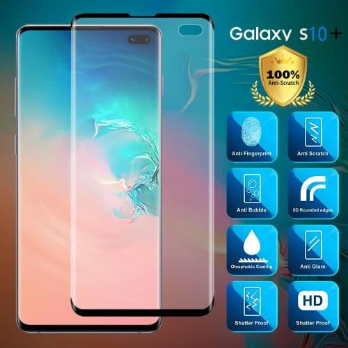 S10 + Front Full Coverage Clear Soft TPU Film Screen Protector For Samsung Galaxy S10 / S10e / S10 Plus (Not Tempered Glass)