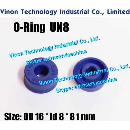 Edm O-Ring / Oil Seal UN8 Ø16xØ8x8mm,(each 10 pcs/bag) for Small Hole Drill EDM Machine