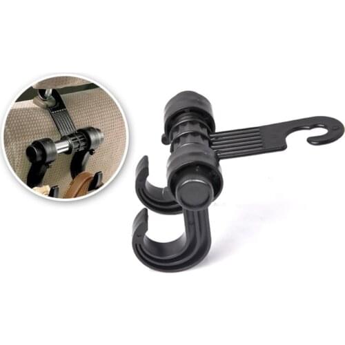 1 Pair Delicate Pcs Hot Car Auto Fastener & Clip Portable Seat Hanger Purse Bag Organizer Holder Hook