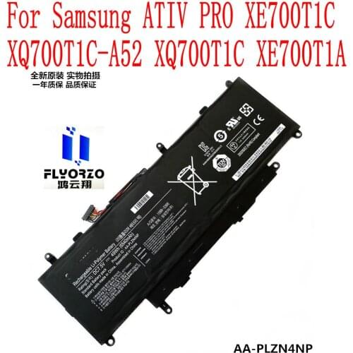 100% Brand New High Quality 6540mAh/49WH AA-PLZN4NP Battery For Samsung ATIV PRO XE700T1C XQ700T1C-A52 XQ700T1C XE700T1A Laptop