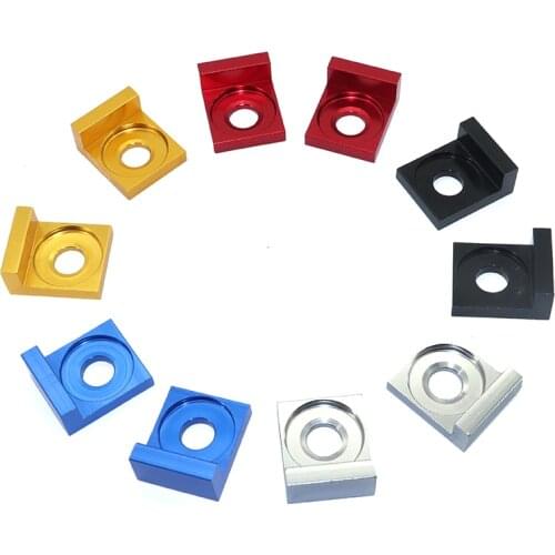 12mm 15mm Square Aluminum Chain Tensioner Adjuster for Motorcycle Modification Parts Accessories