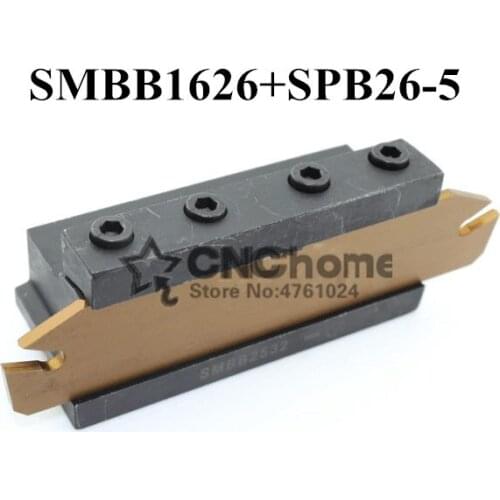 Free delivery of SPB26-5 NC cutter bar and SMBB1626 CNC turret set Lathe machine cutting Tool Stand Holder For SP500 / ZQMX5N11
