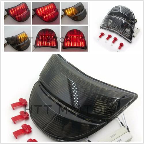 Aftermarket free shipping motorcycle parts LED Tail Light for 2002-2003 Honda CBR 954 CBR900RR Fireblade CBR954RR Smoke