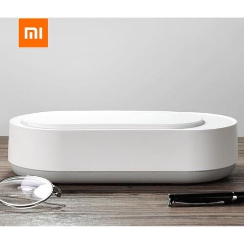 Xiaomi EraClean Smart Ultrasonic Cleaner 45000Hz High Frequency Vibration Jewelry Eyeglasses Cleaner 360Degree Cleaning Machine