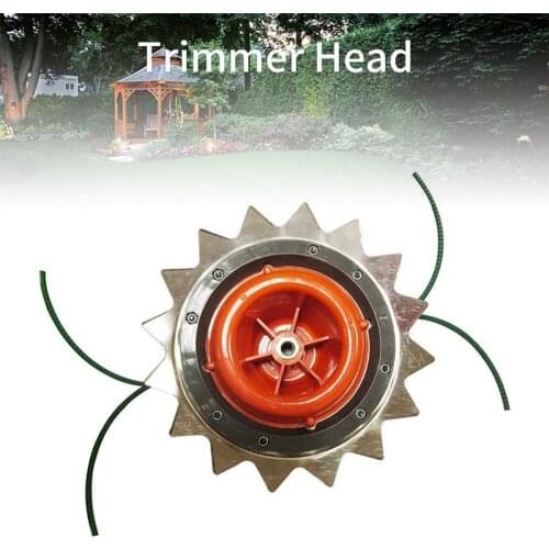 Trimmer Head Grass Trimmer Head Weeder Brush Cutter Mower Fittings for Garden Agricultural