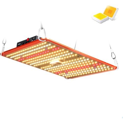 IWP PT120W Full Spectrum Samsung LM301H Quantum Board LED Grow Lights with UV&IR for Hydroponic Plants Veg Bloom