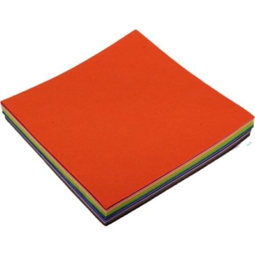 Mix Color 1mm Thickness Polyester Felt Sheets Felt Fabrics For Needlework Diy Sewing Handmade Fieltro Feltro Entretela 30*30