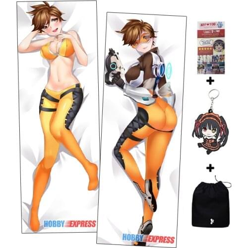 Hobby Express Tracer OW Dakimakura Japanese Otaku Waifu Hugging Body Pillow Cover ADP812033