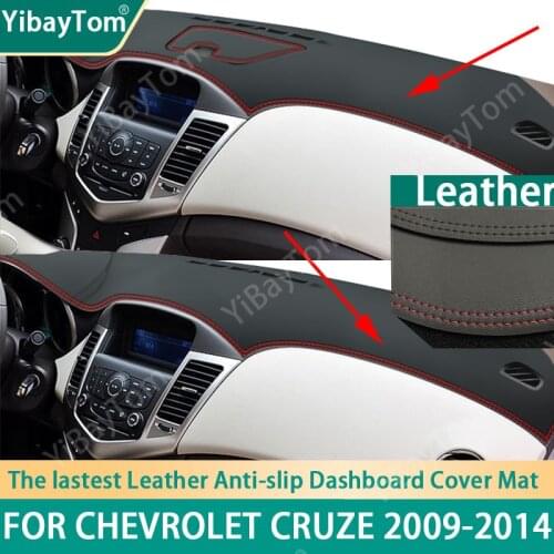 Excellent PU Leather Dashboard Anit-slip Anti-UV Cover mat Protective Carpet For Chevrolet Cruze 2009-2014 accessories