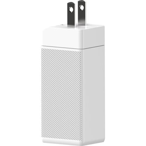 Universal EU US UK Plug 65W USB Port Fast Phone Charger Travel Wall Power Fast Charging Adapter