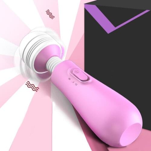 OLO Female Masturbation Device 2 Speed Mini Cordless Wireless Vibrator G Spot Stimulator Vagina Massager AV Wand Adult Sex Toy