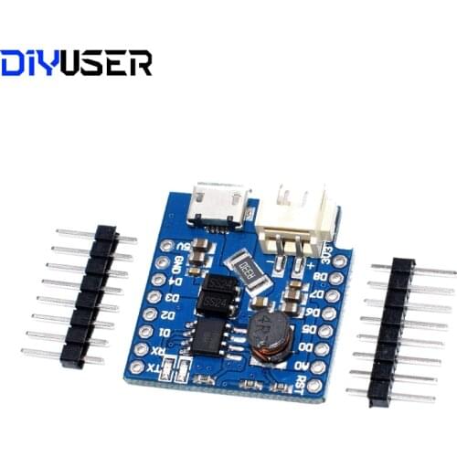 Battery Shield For D1 mini single lithium battery charging & boost