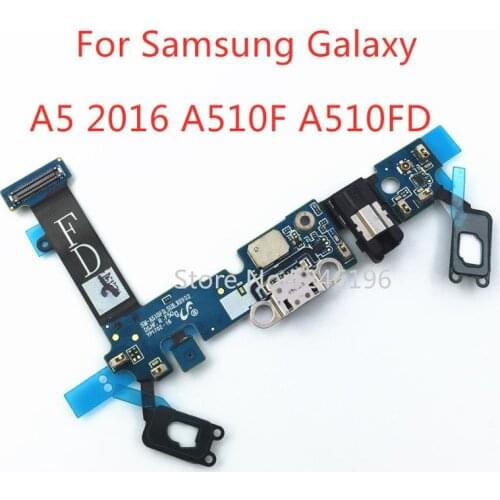 1pcs Micro USB PCB Charging Charger Dock Port mini Connector Flex Cable For Samsung Galaxy A5 (2016) A510F A510FD Circuit board