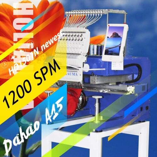 3 Years Quality Warranty!!!Multi Head Single Head Computer Happy Similar Embroidery Machine High Speed 1200 SPM