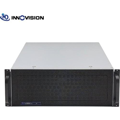 4U Computer Industrial Rack Mount Case 480MM Depth Support 15HDD Storage Server Chassis IPFS Server Max Install 12x13 inch M/B