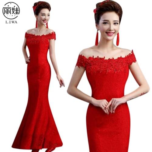 Свадебные платья силуэта русалка AINIAINI China At AliExpress