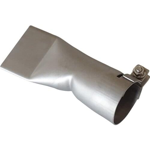 Free Shipping 40mm flat wide mouth tubular nozzle for Plastic Welding Gun/hot air heat gun/for plastic Welder Mouth