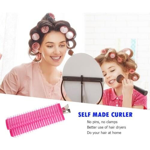 Hair Curlers Soft Foam Sponge Twist Roller Easy Curling Device Hair Styling Tool Curlers Hair Design Sticky Cling Style