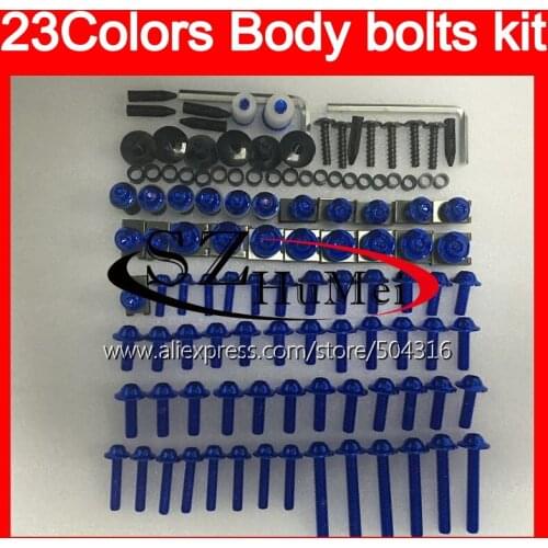 Fairing bolts full screw kit For HONDA NSR250R MC28 NSR 250R NSR250 R 1994 1995 1996 1997 1998 1999 Windscreen bolt screws Nuts