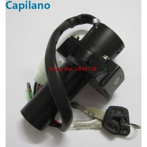 Motorcycle scooter YBR125 4 wire line electric ignition switch lock set power door lock for yamaha 125cc YBR 125