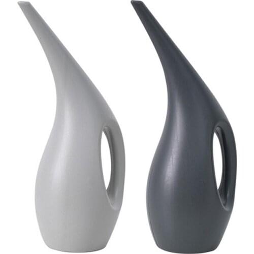 1.5L 2.5L Long Mouth Watering Pot Green Plants Flower Watering Can House Plants Long Spout Home Flower Plant Watering Pot Jar