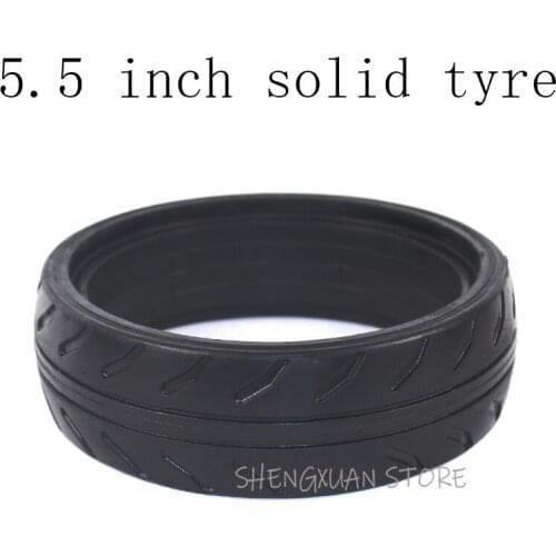 Good quality 5.5 Inch Rubber Solid Tire with Good Quality Fits for Electric Balanced Car Electric Scooter Baby Carrier