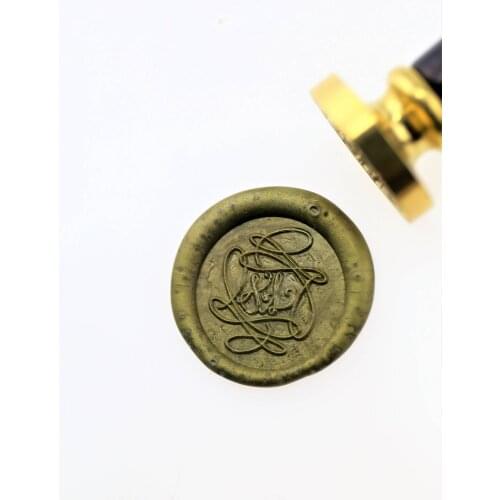 Personalized Initials wax seal stamp/Custom monogram wedding seals/wedding invitation seal/custom wedding stamp