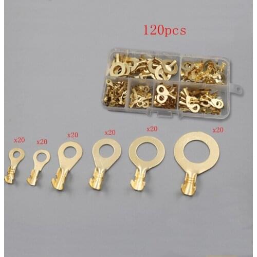 Ring grounding piece boxed with 120 pieces of lug boxed with complete specifications