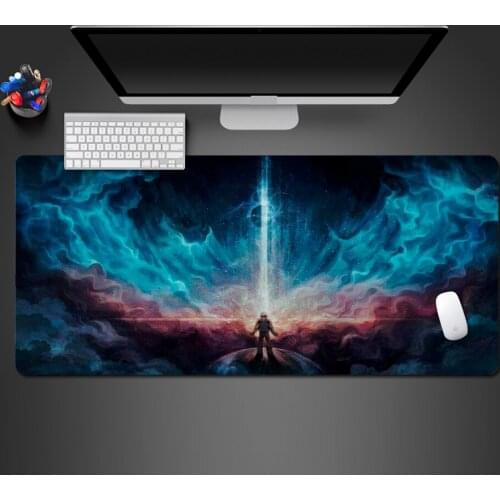 Abstract Space Astronauts Mouse Pad High Quality Washable PC Game Mouse Pad Computer Keyboard Pad Super Hot Gaming Mousepad