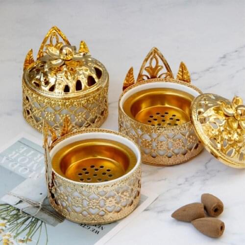 Mini Censer Thick Ceramic Creative Incense Burner for Living Room