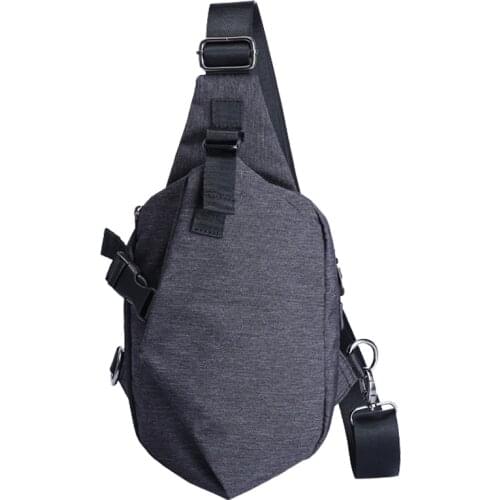 Male Anti-theft Bagpack Sling One Shoulder Sport Bag Waterproof Travel Small Chest Bag Slim Mini Crossbody Bags Messenger Pack