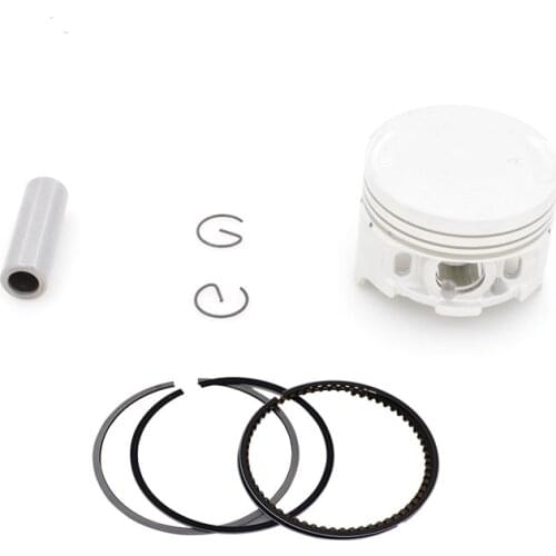 High Quality Motorcycle 52.4mm Piston 13mm Pin Ring Gasket Set For GY6-125 152QMI Moped Scooter Dirt Bike TaoTao