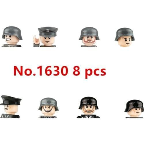 No.1630 Military Special Forces Soldiers Bricks Figures SWAT Guns Weapons Compatible Armed Building Blocks Kids Toys