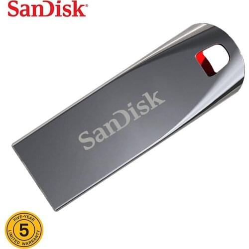 Original Sandisk USB Flash Drive 16GB 32GB 64GB High Speed Pendrive Memory Portable OTG Pen Drive Memoria USB 2.0 Metal Stick
