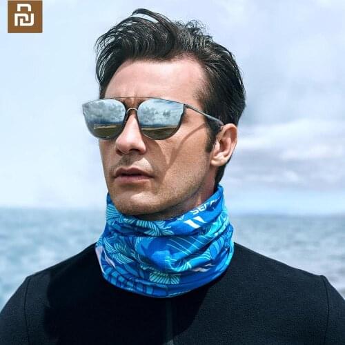 New Youpin Pelliot and sand-proof sports headscarf breathable active printing and dyeing cool and colorful