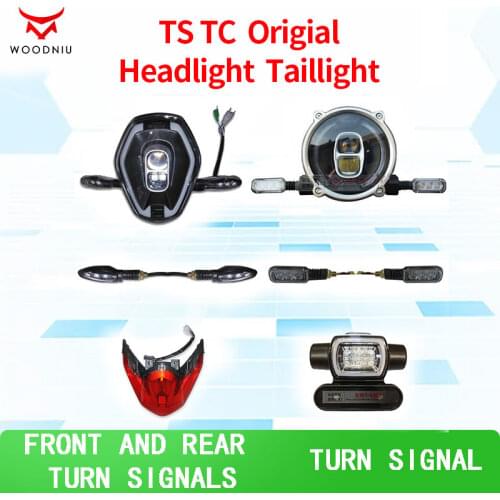 Suitable for Super SOCO TS TC Original Headlight Taillight Front and Rear Turn Signals Modified Headlight Accessories