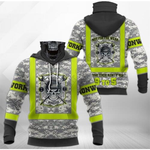 Sheetetal Worker 3D Printed Hoodies Fashion Sweatshirt Women Men Casual Pullover Hoodie Mask Warm Cosplay Costumes 01