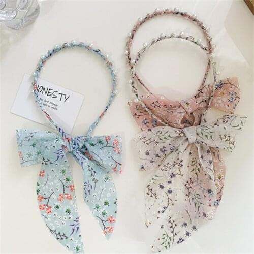 2 In1 Bow Ribbon Silk Skinny Scarf Lady Long Hairband Ribbon Bag Scarfs Tie Design Belt Striped Female Neck Hair Headband