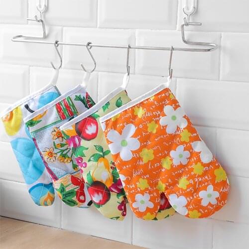 1pcs Hot Oven Mitts Baking Anti-hot Gloves Random Color Tray Dish Bowl Holder Baking Hand Clip Cooking Baking Safety Tools