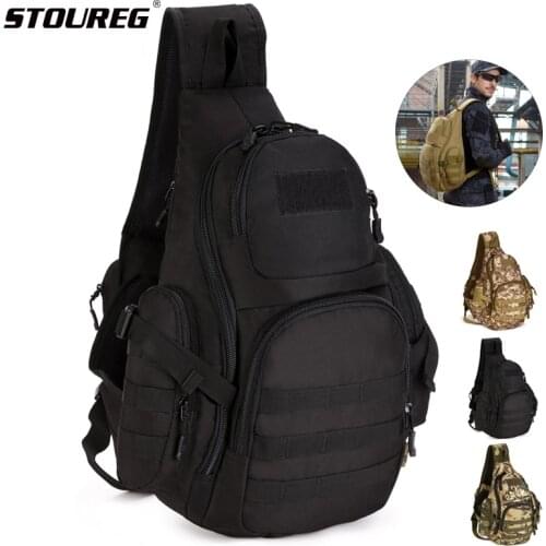 Molle Tactical Military Backpacks 14 Inch Laptop Mens Backpack 800D Nylon Sports Bag Camping Hiking Waterproof Travel Rucksack
