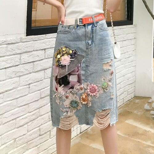 Женские юбки джинсовые SAVELEVA China At AliExpress