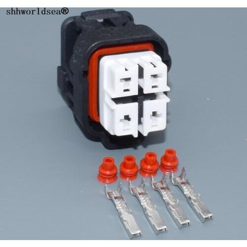 Shhworldsea 4 Pin 2.2mm Automotive Gasoline Pump Plug Electric Fuel Pump Connector For Toyota Mazda
