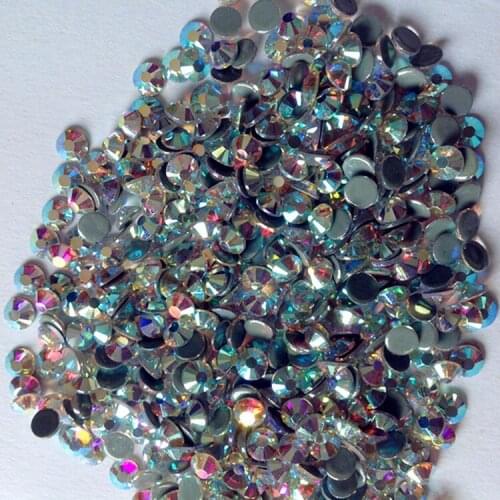 Ss30 6mm 288 pcs per pack hot fix extremely shiny&high quality jpstrass brand flat-back crystal wholesale in China